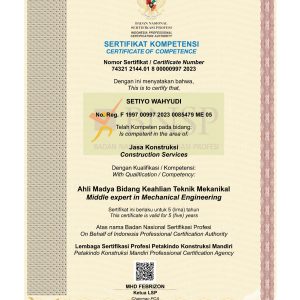 Ahli Madya Bidang Keahlian Teknik Mekanikal