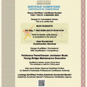 Pelaksana Pemeliharaan Jembatan Muda