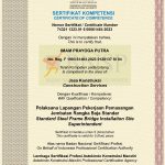 Pelaksana Lapangan Pekerjaan Pemasangan Jembatan Rangka Baja Standar