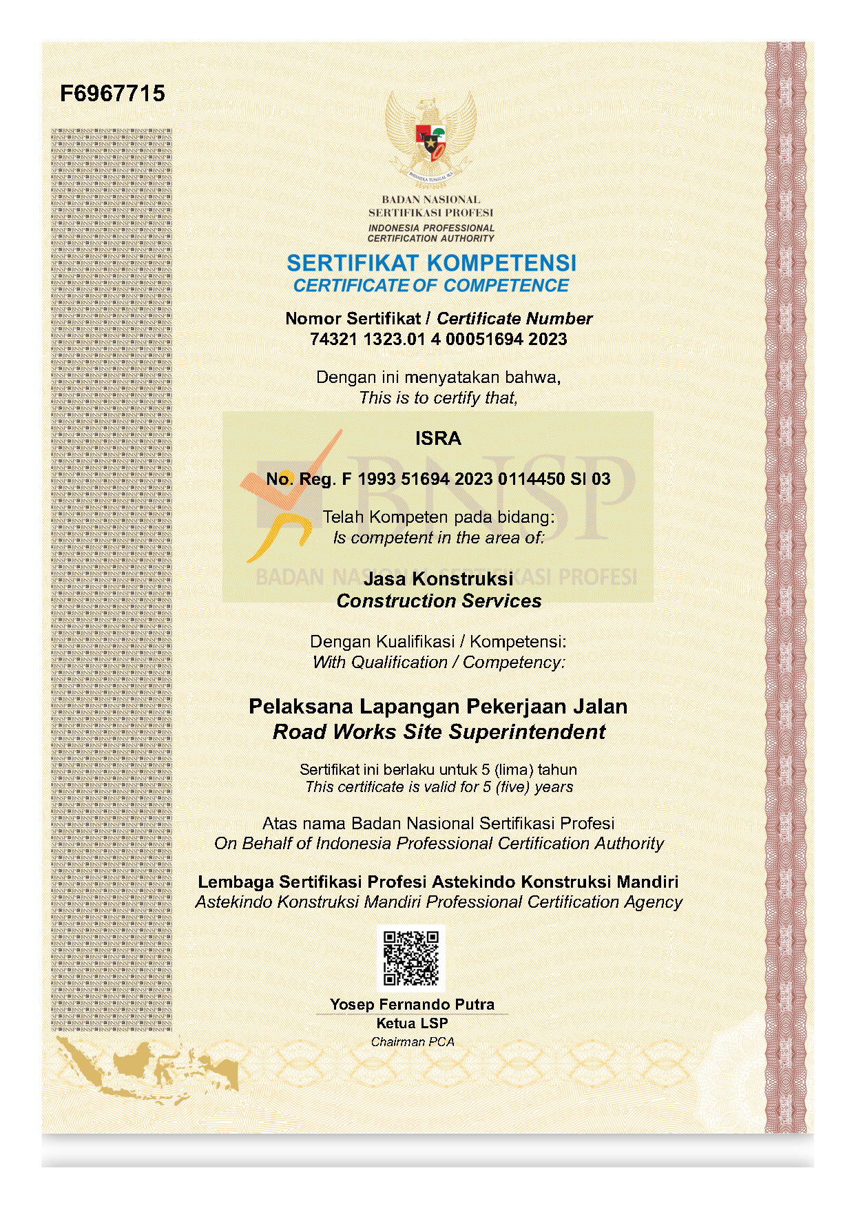 Pelaksana Lapangan Pekerjaan Jalan