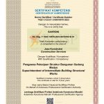 Pengawas Pekerjaan Struktur Bangunan Gedung Madya