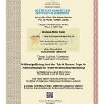 Ahli Madya Bidang Keahlian Teknik Sumber Daya Air