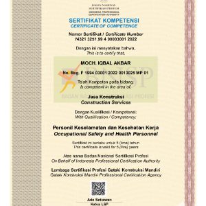 Personil Keselamatan dan Kesehatan Kerja