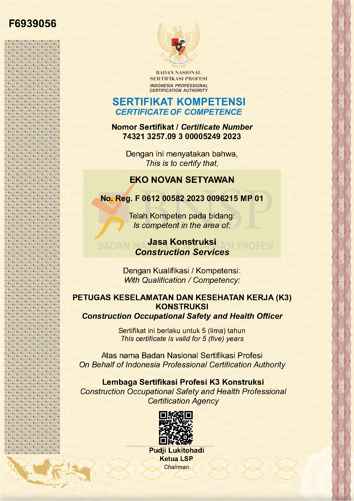 Paket Sewa SKK Pelaksana Saluran Irigasi & Petugas K3