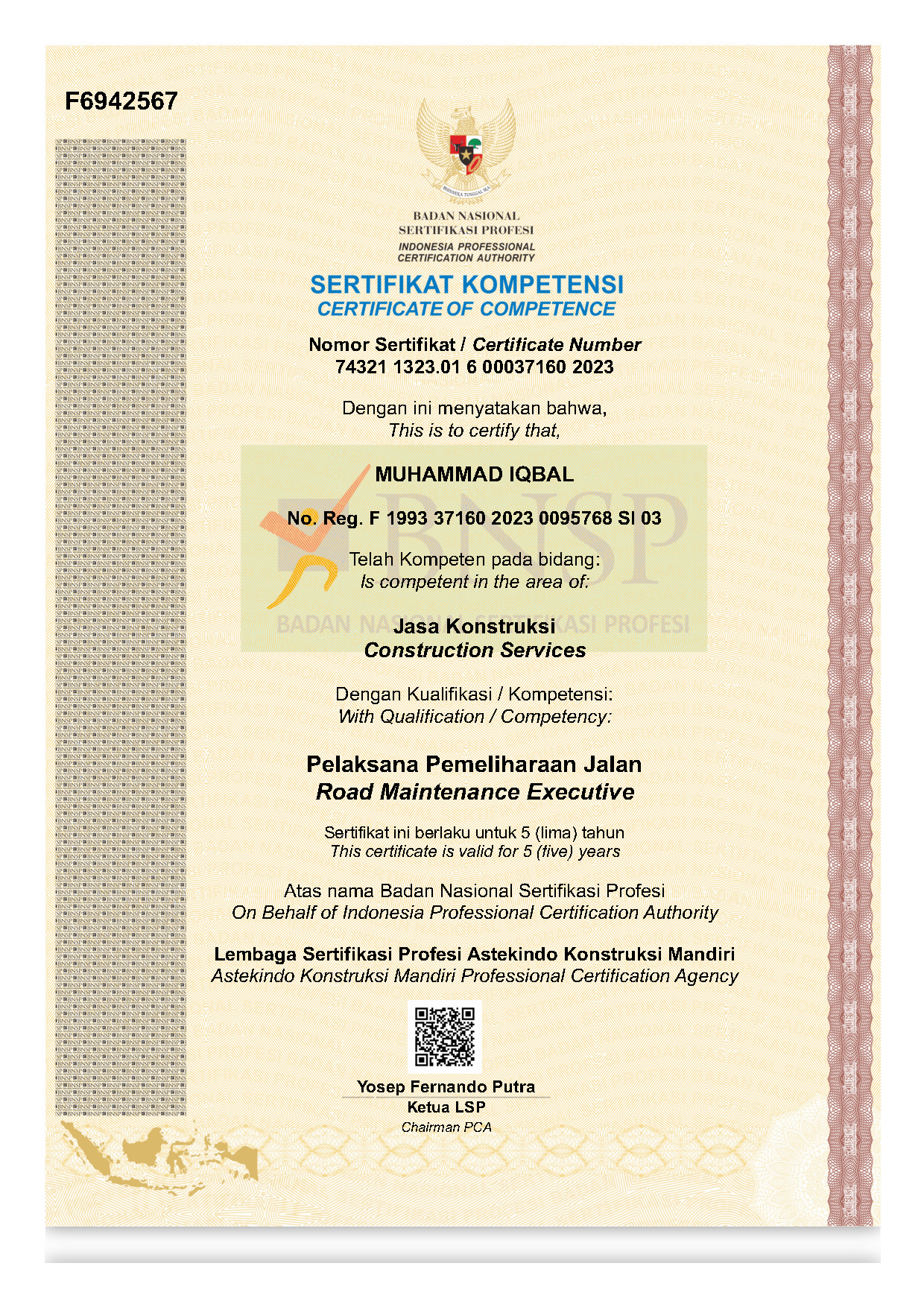 Pelaksana Pemeliharaan Jalan