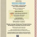 Manajer Lapangan Pelaksanaan Pekerjaan Gedung